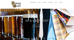 Desktop Screenshot of brewerybecker.com